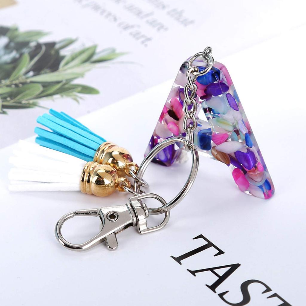 Jual 40 sets keychain keyring gantungan kunci key chain snap hook putar ...