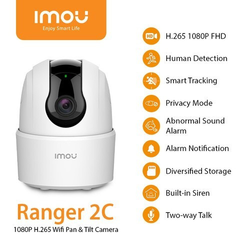 Jual Imou Ranger 2C CCTV IP Camera Smart 1080P A1 A2 Garansi Resmi ...