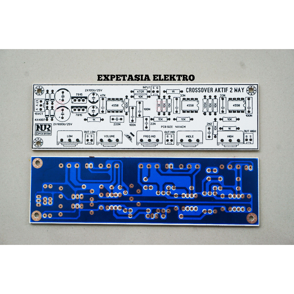 Jual PCB CROSSOVER AKTIF 2 WAY | Shopee Indonesia