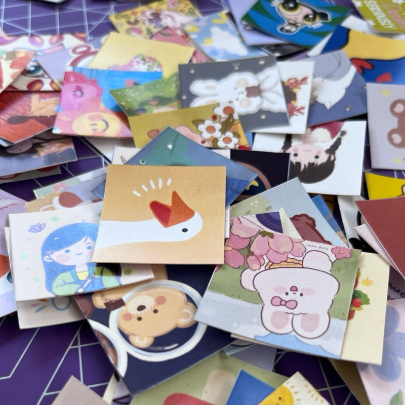 Jual STICKER AESTHETIC SEGEL KECIL TUMBLR STICKER KAWAI LUCU KOTAK ...