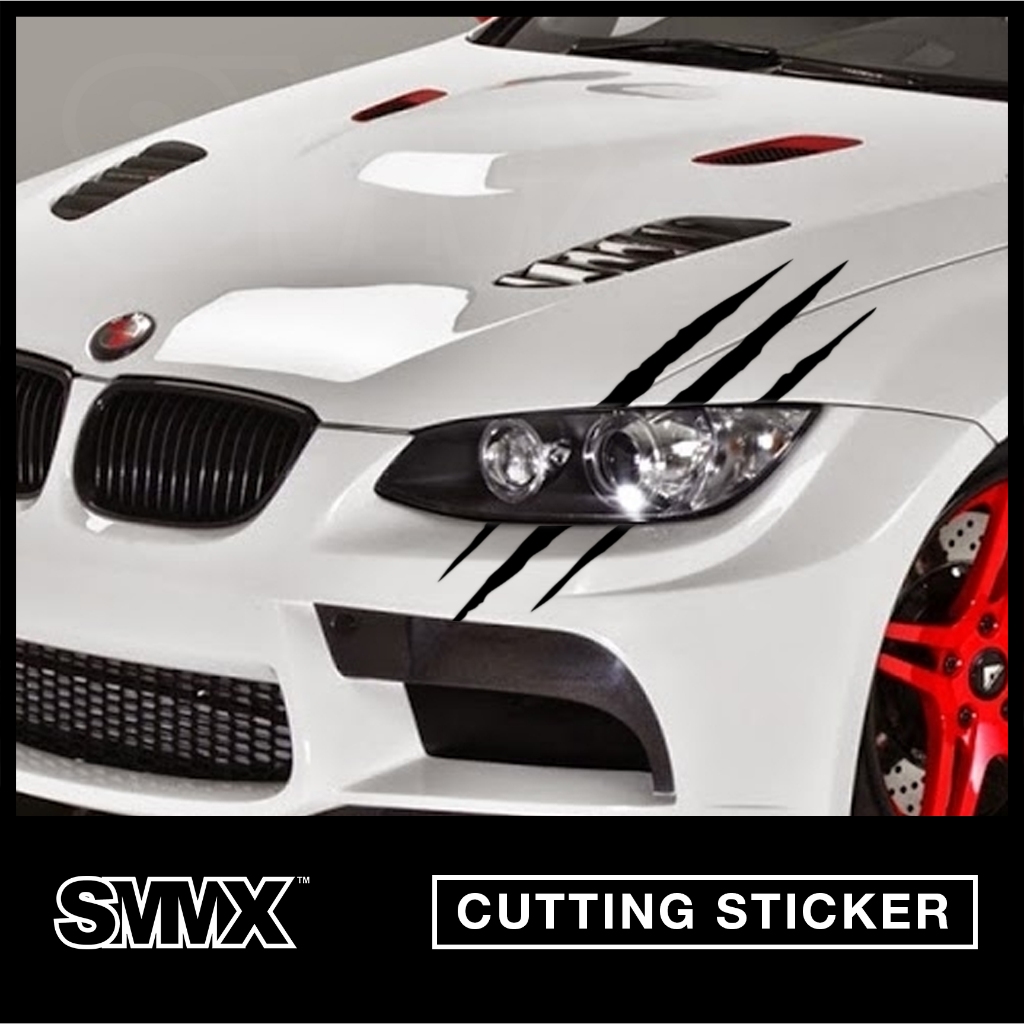 Jual Cutting Sticker Wolverine Claw Cakar Robek | Shopee Indonesia
