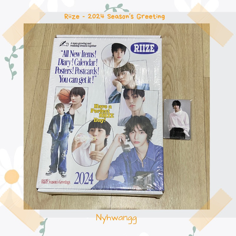 Jual RIIZE - 2024 SEASON’S GREETINGS [ready stock] | Shopee Indonesia