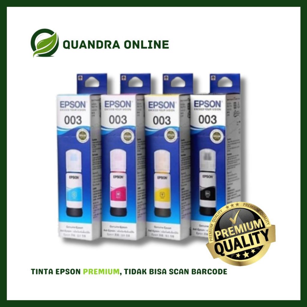 Jual Tinta Premium Epson 003 Tipe Printer L1110 L3101 L3110 L3150 L5190 L3100 Shopee Indonesia 9006