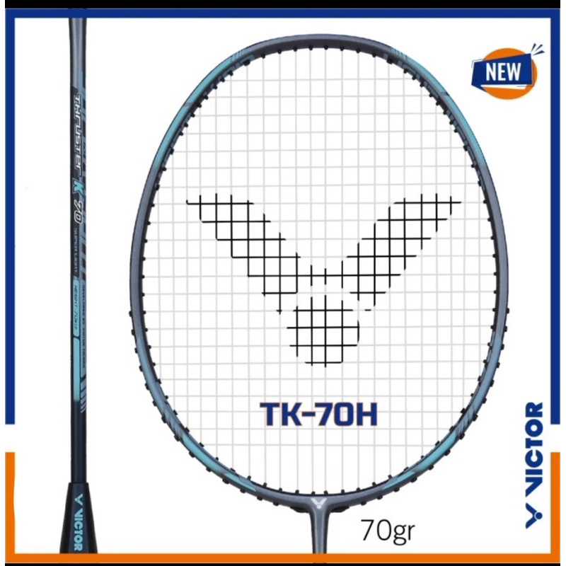 Jual Raket Badminton Victor TK70 H / TK 70 / Thruster K 70 H | Shopee ...