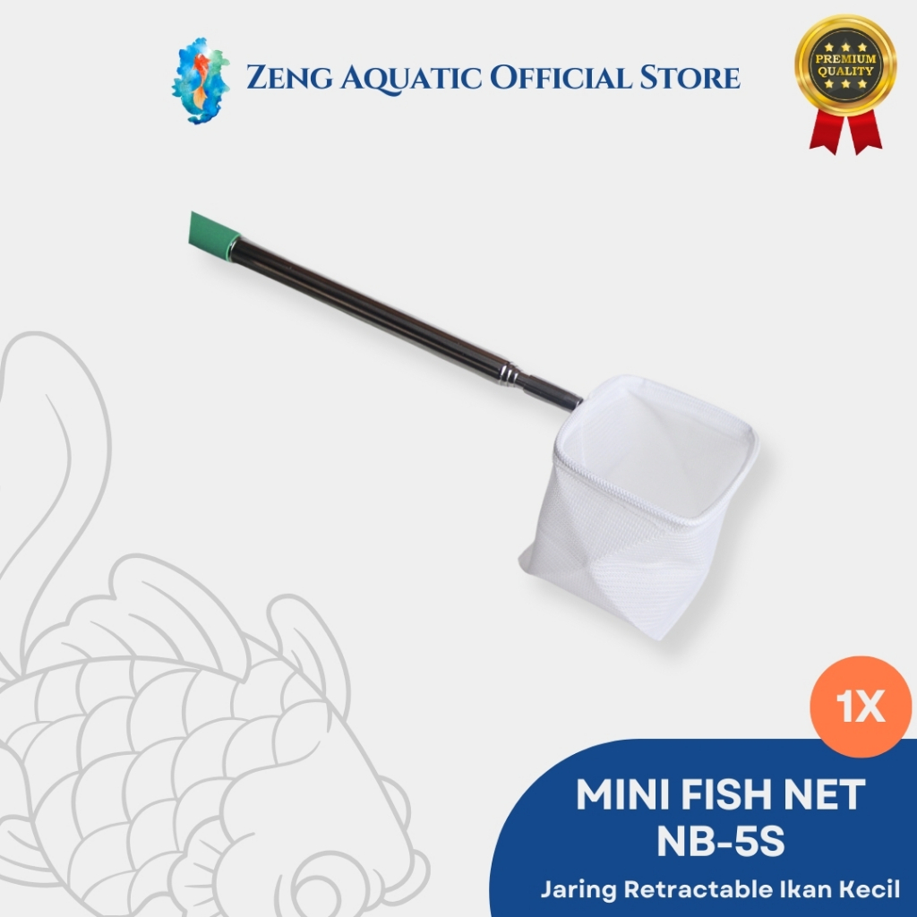 Jual Fish net NB-5S Serok Jaring Ikan Cupang Udang Guppy Retractable  Telescopic Shrimp Net