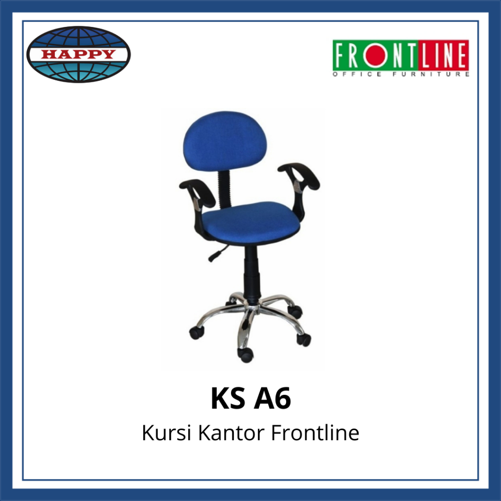 Jual KURSI FRONT LINE Office Chair KS A6 Shopee Indonesia