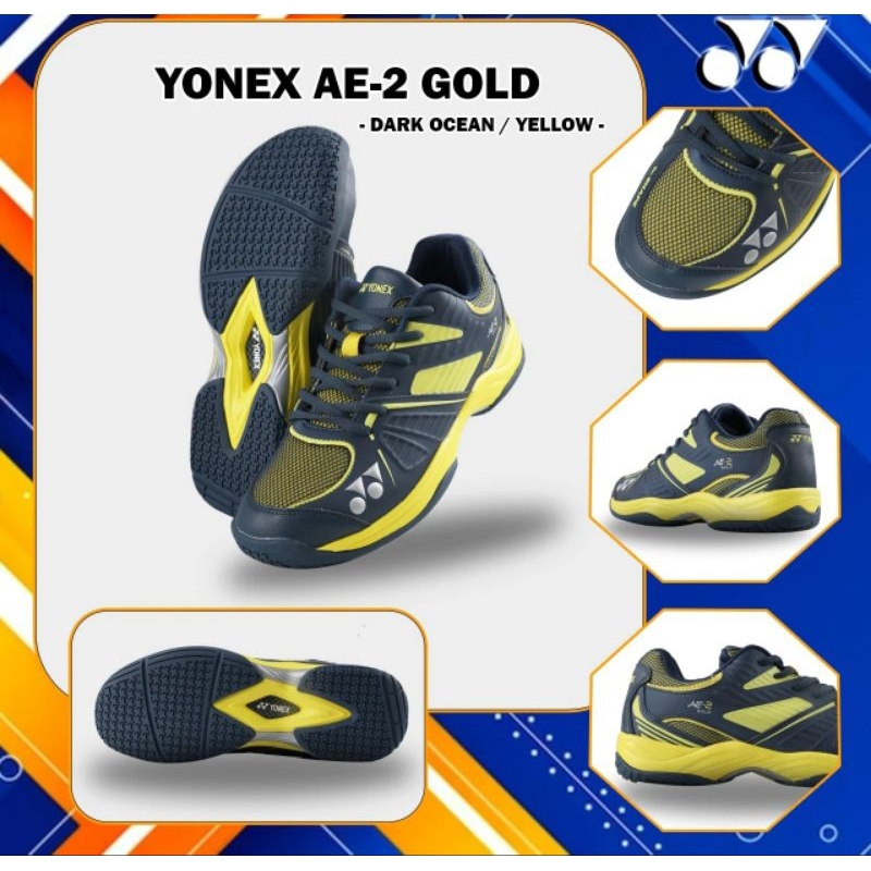 Jual Sepatu Badminton ORIGINAL Yonex All England 02 / AE02 | Shopee ...