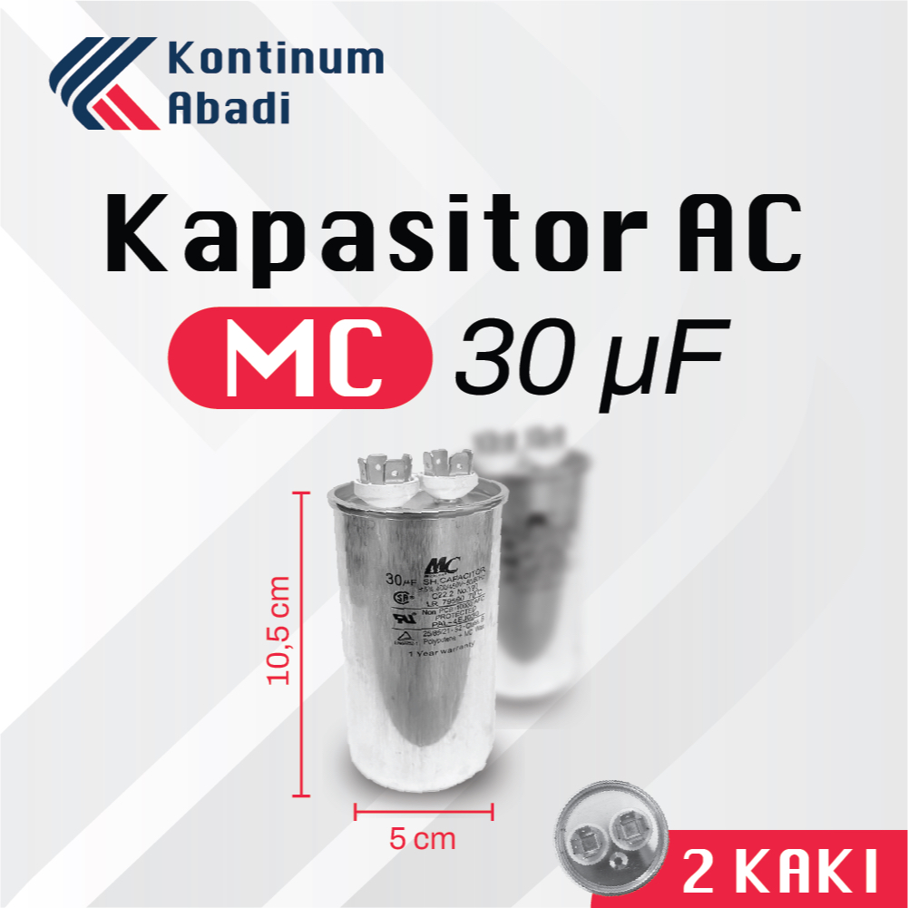 Jual Kapasitor Capasitor Ac Merek Mc Uf Mikro Shopee Indonesia