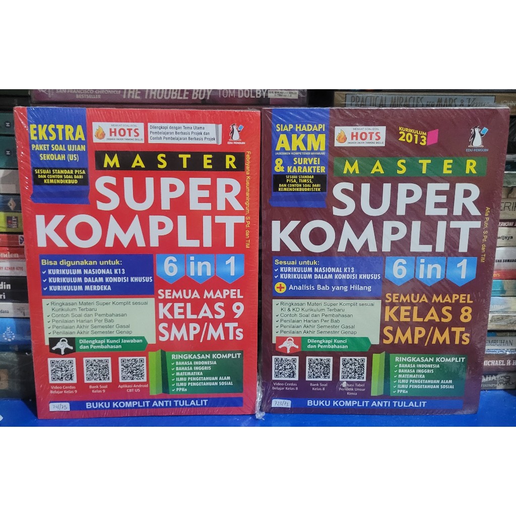Jual MASTER SUPER KOMPLIT KELAS 2 DAN 3 SMP KURIKULUM 2013 REVISI ...