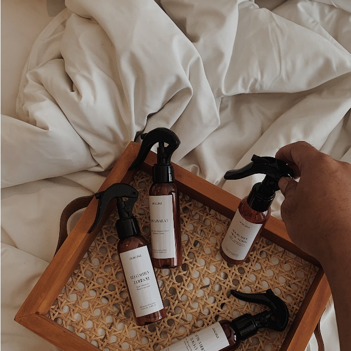 Jual Linen Spray 100ml Antibacterial Room Pewangi Ruangan Bed & Linen