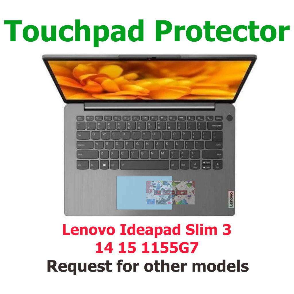 Jual Touchpad Protector Lenovo Ideapad Slim 3 14 15 1155G7 | Shopee ...