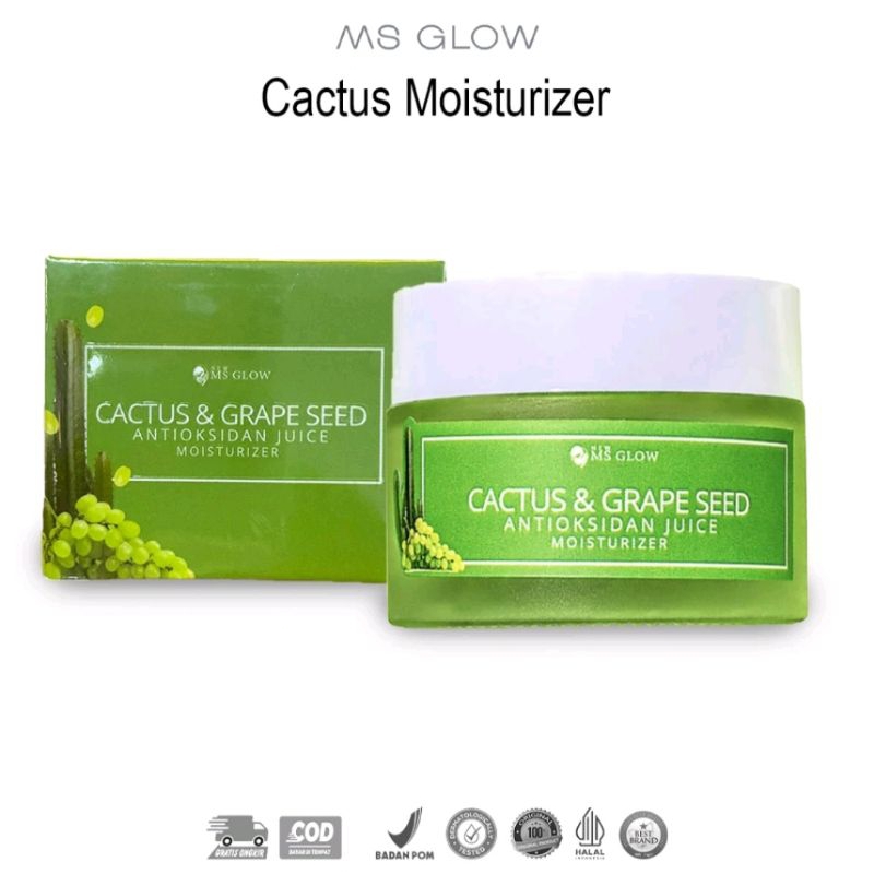 Jual Ms glow moisturizer cactus (exp 2026) Shopee Indonesia
