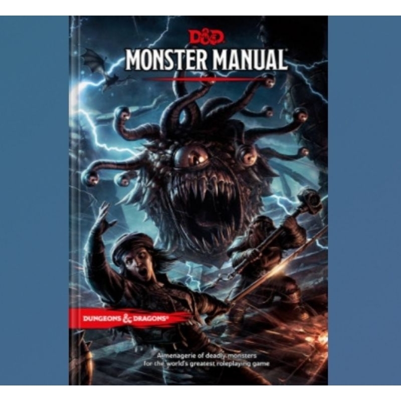 Jual Buku Dungeons & Dragons Monster Manual Shopee Indonesia
