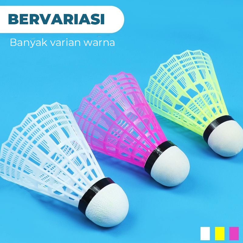 Jual Kok Badminton / Kok Bulutangkis / Shuttlecock Bahan Nylon | Shopee ...