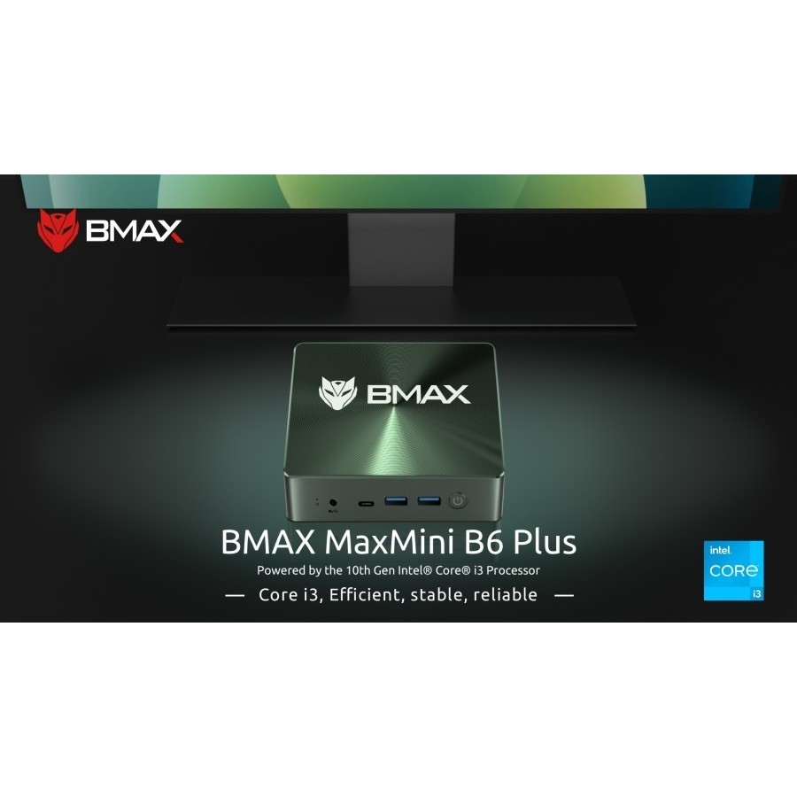 Mini PC BMAX B6 PLUS Intel Core i3 1000NG4 12/512GB NVMe Window 11 Pro