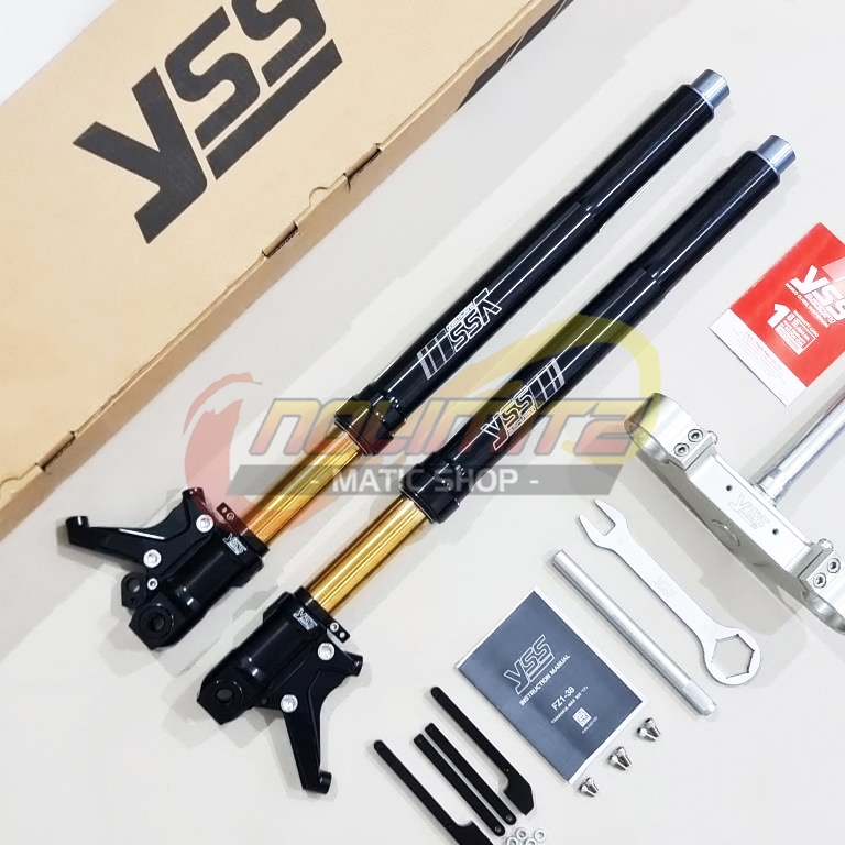 Jual Shock Upside Down YSS Fork Shockbreaker Depan Radial 108mm Yamaha