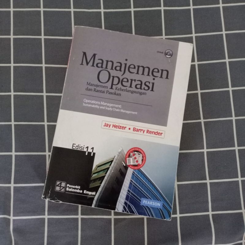 Jual Buku Manajemen Operasi Edisi 11 - Jay Heizer & Barry Render ...