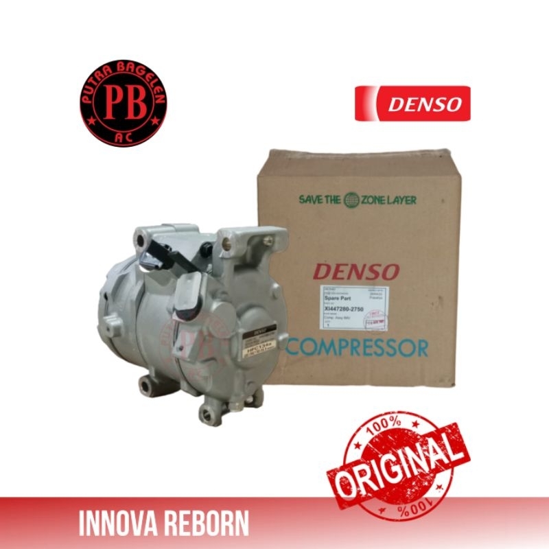 Jual compresor kompresor Ac mobil Denso original denso TOYOTA INNOVA ...