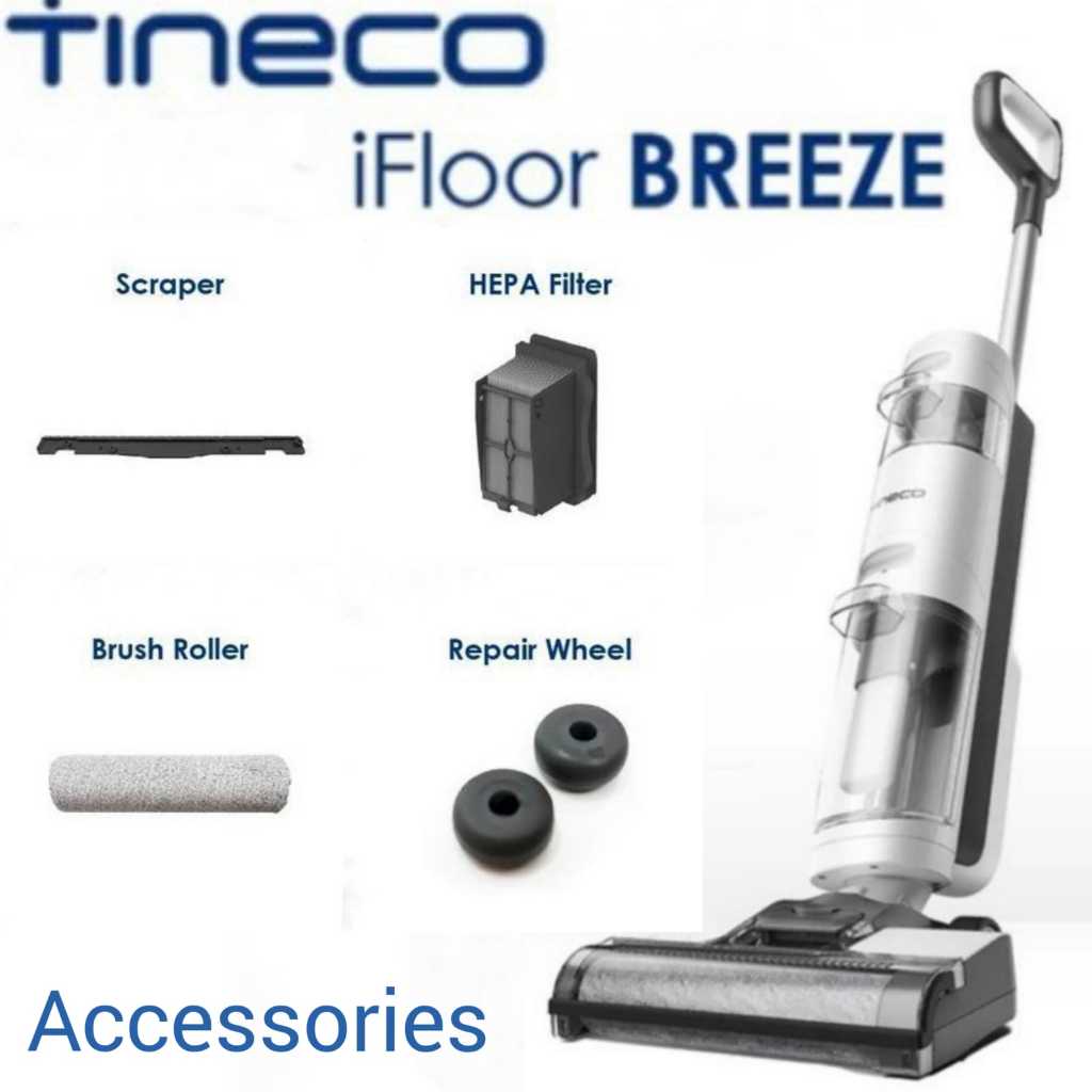 HQRP 4-Pack Filtri HEPA compatibili con Tineco iFloor 3, Floor One S3, iFLOOR 3 Breeze