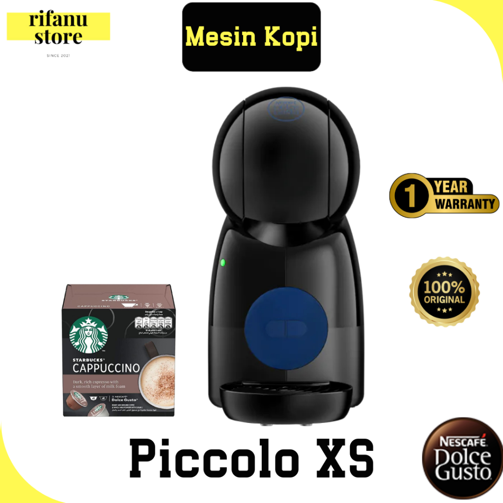 Nescafe Dolce Gusto Piccolo XS New Mesin Kopi NDG Coffee Machine Original