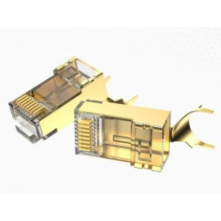 Jual Connector Kepala Kabel LAN RJ45 Cat8 FTP RJ45 Modular Plug ...