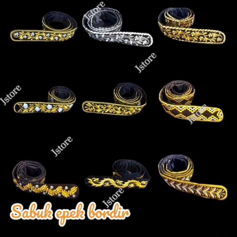 Jual SABUK EPEK / EPEK BORDIR / SABUK STAGEN / IKAT PINGGANG / BUSANA