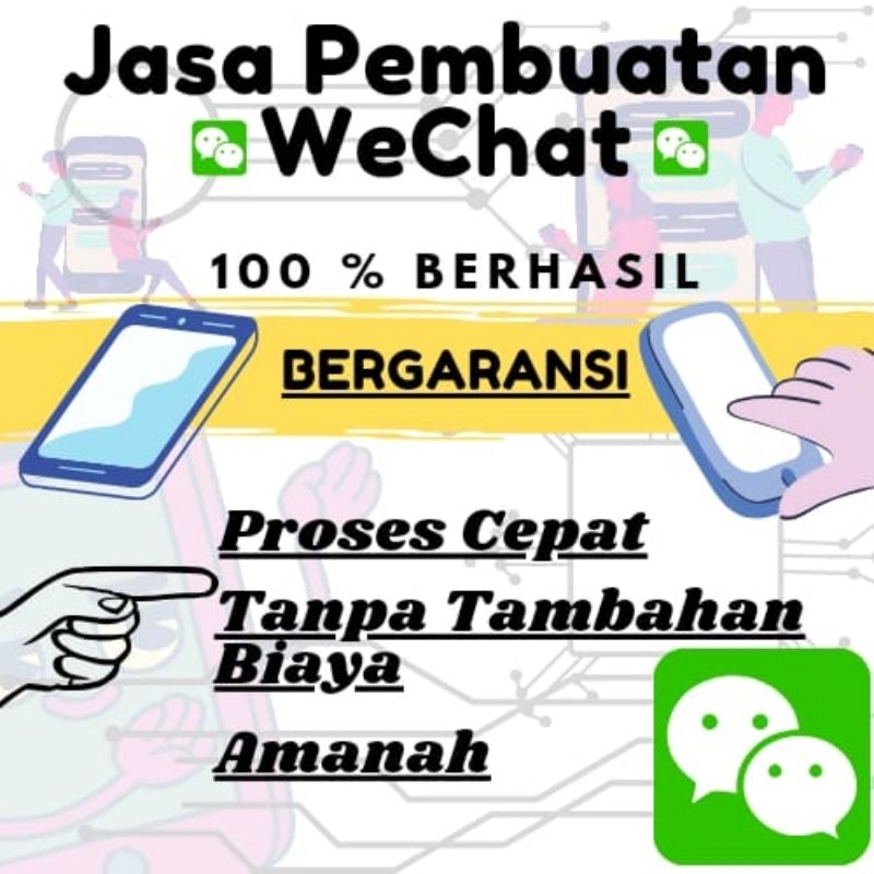 Jual AKUN WECHAT/BUAT AKUN WECHAT ORIGINAL Shopee Indonesia