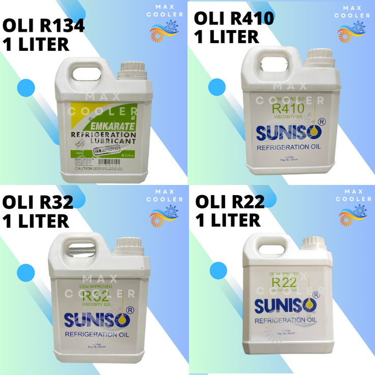 Jual Oli Kompresor AC & Kulkas R22, R32, R410, R134 | Shopee Indonesia
