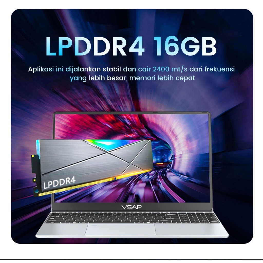 Jual VSAP Laptop Intel I7 9750H 8GB RAM 512GB SSD Windows 11 PRO OHS 15 ...