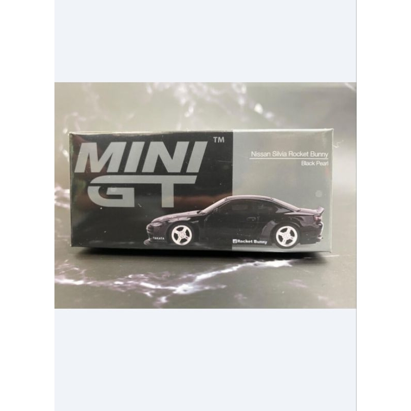 Mini GT Nissan Silvia Rocket Bunny-Perla Negra (Blister) | México