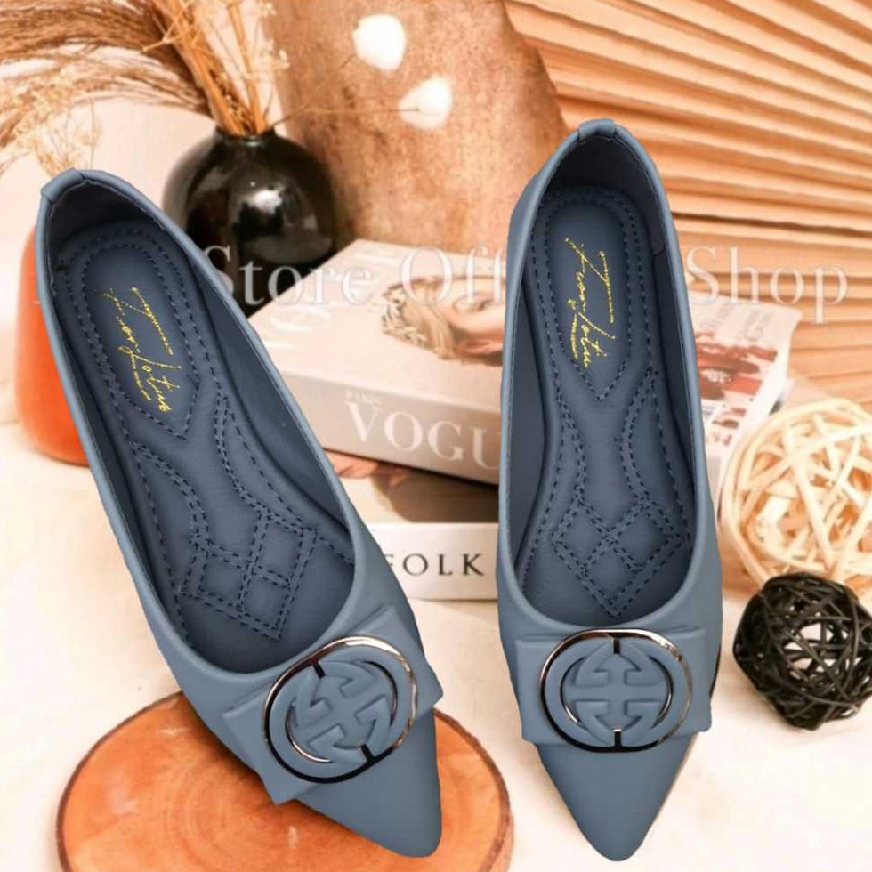 Jual FIOR LOTUS AR 32 Elegance Pointed Toe Ballet Flats Fior