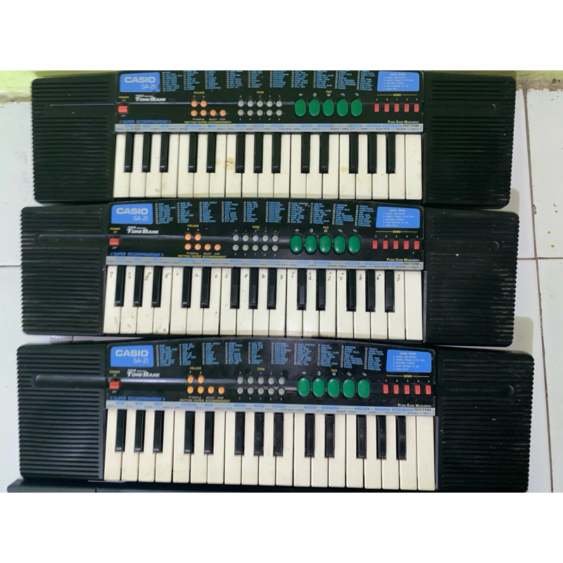 CASIO SA 21 Drumband