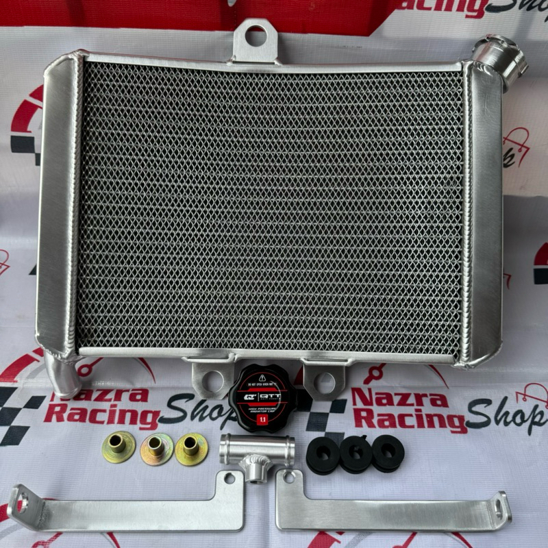 Jual Radiator QTT Curve Big Volume Almunium Ninja SS & R CNC Thailand ...