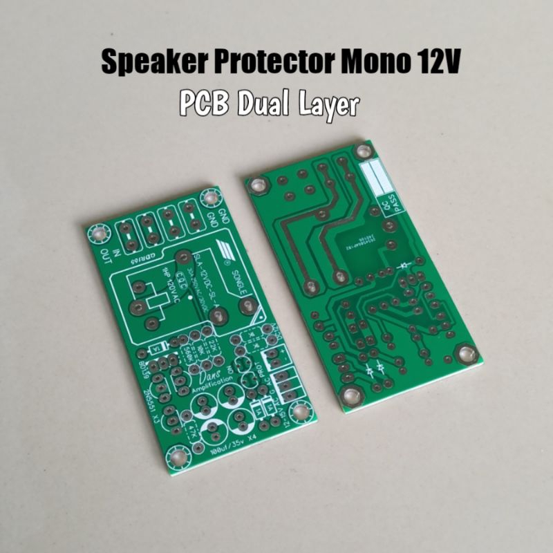 Jual PCB Protector Mono Dual Layer 12Vdc. Speaker Protector | Shopee ...