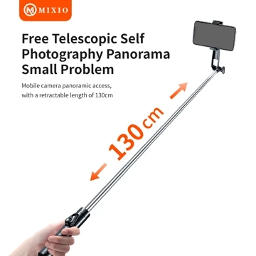 MIXIO A13 130CM Tongsis Bluetooth Selfie Stick Tripod Mini
