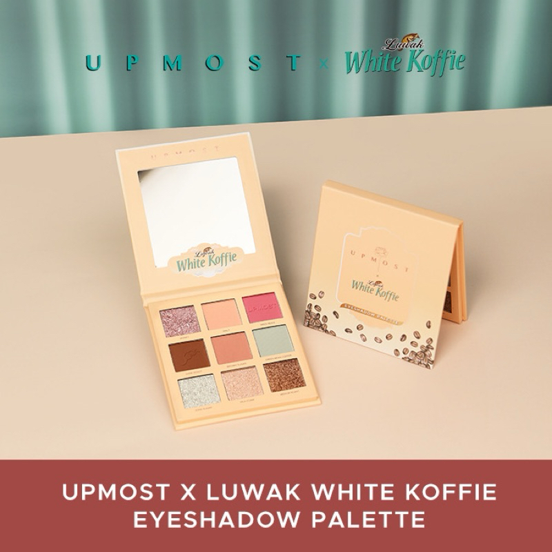 Jual Upmost X Luwak White Koffie Eyeshadow Palette | Shopee Indonesia