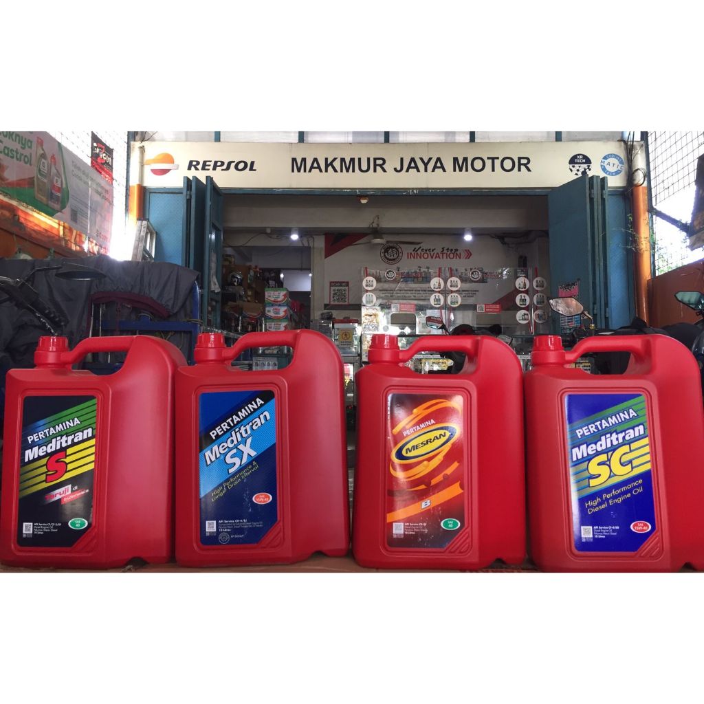 Jual Pertamina Oli Mesin Diesel Kemasan Isi 10 Liter , Mesran B40 Sae ...