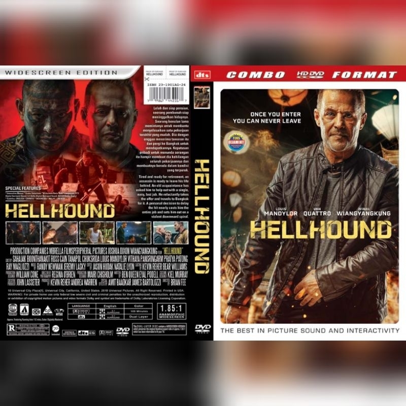 Jual Kaset Film Action HELLHOUND 2024 HD Shopee Indonesia