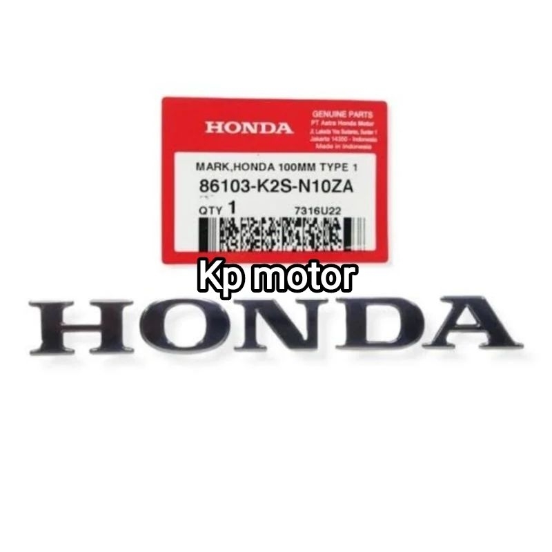 Jual Logo tulisan honda mark honda 100mm type 1 original | Shopee Indonesia