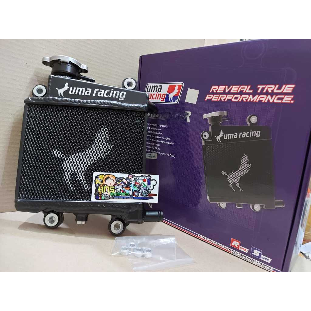 Jual RADIATOR ALMU UMA RACING NMAX NEW AEROX NEW V2 | Shopee Indonesia