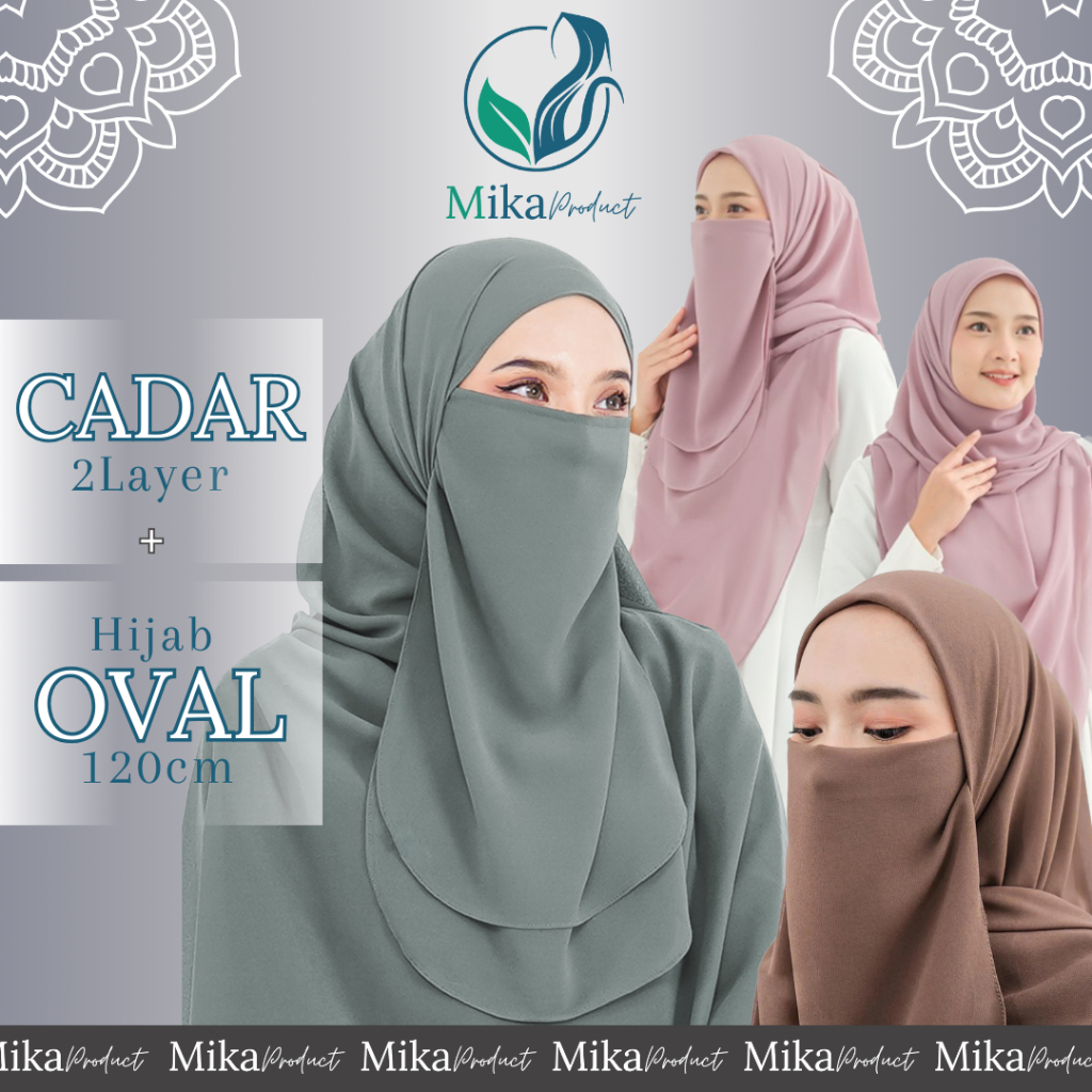 Jual Hijab Segiempat Oval Square Dan Cadar I X Cm Ceuty Babydoll Premium Super I