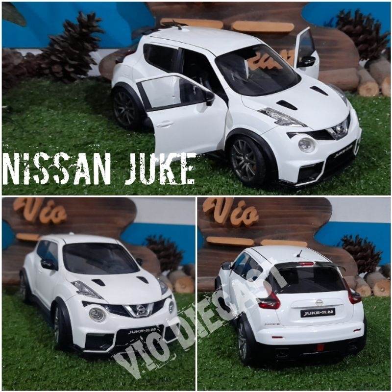 Jual Diecast Miniatur Nissan Juke facelift skala 118 | Shopee Indonesia