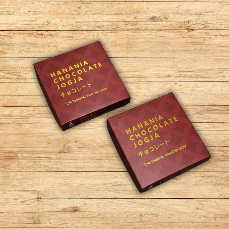 Jual Hanania Chocolate Jogja Square Box (1 rasa/24pcs) Shopee Indonesia