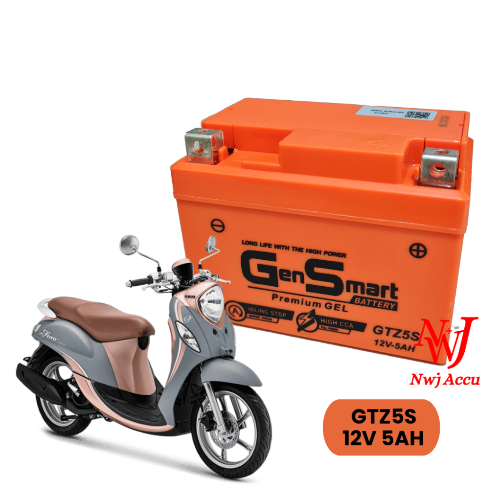 Jual AKI KERING MOTOR YAMAHA FINO X RIDE GEAR AEROX 125 FREEGO GTZ5S