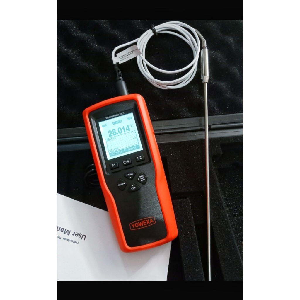 Jual YET710L High Accuracy Thermometer PT1000 Temp Data Logger 1