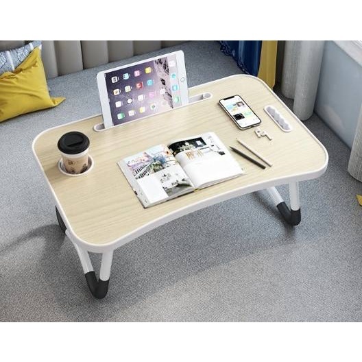 Jual Meja Laptop Lipat Foldable Desk Zoomer / Meja Belajar Serbaguna