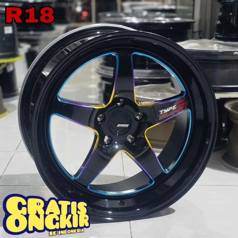 Jual Velg Mobil Samlong Cosmis Type G R18 Lebar 9 Velg Racing Mobil Ring 18 Velg Mobil Innova 9544