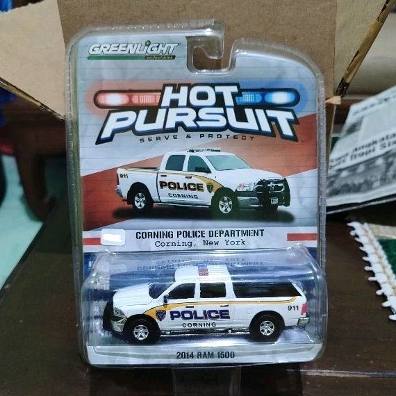 Jual Greenlight Hot Pursuit 2014 RAM 1500 Corning New York Police