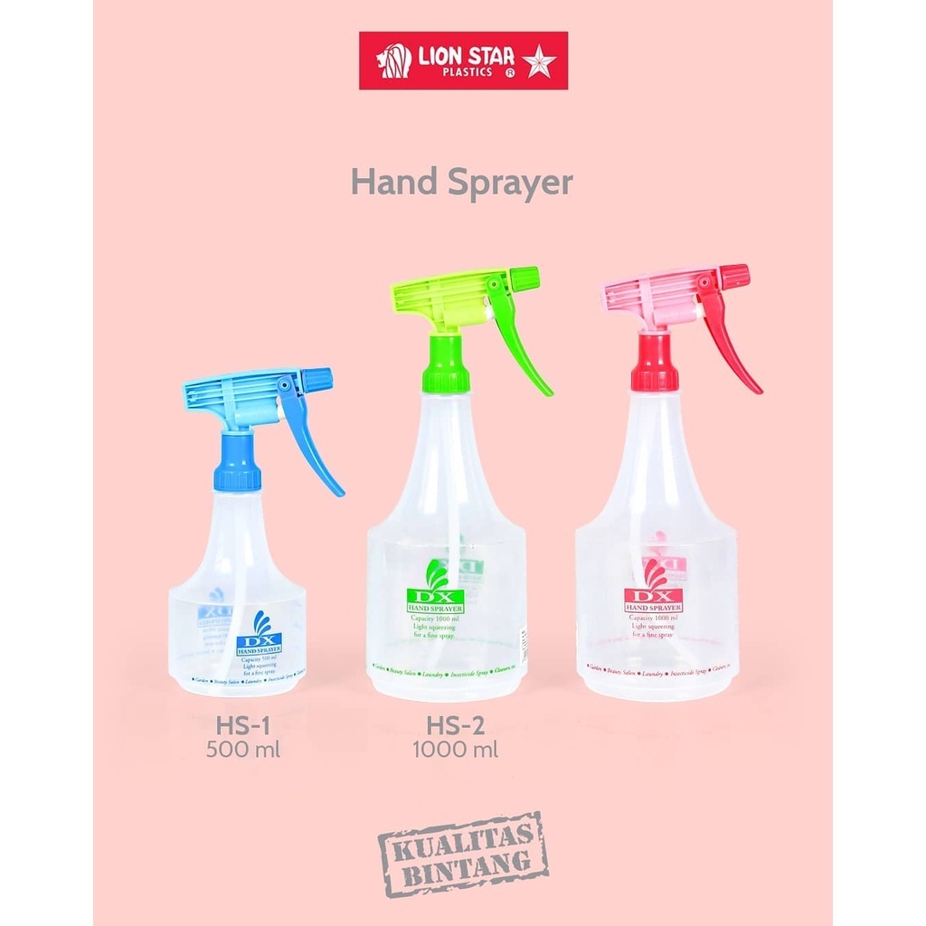 Jual HS-2 Hand Sprayer 1 Litre Semprotan Air Lion Star | Shopee Indonesia
