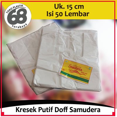 Kresek Putih Size 15 isi 50 Lembar